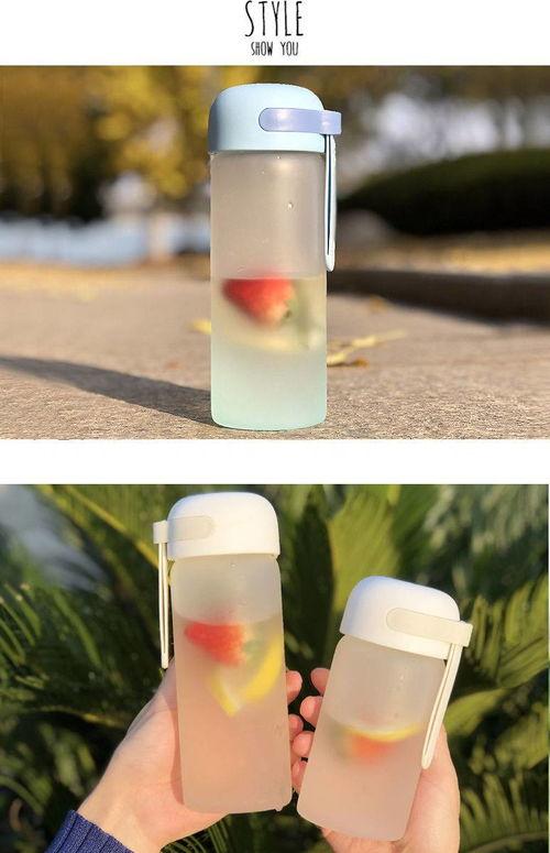 网红磨砂水杯渐变款,时尚与实用的完美融合
