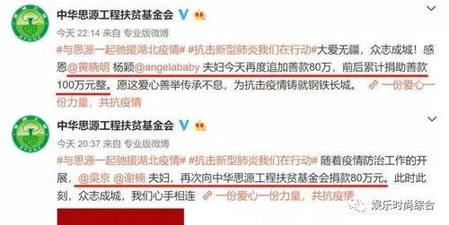 网红蓝万捐款多少